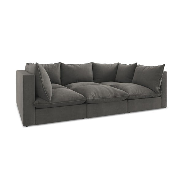 Ciemnoszara sofa 255 cm Manao – Makamii-image-1