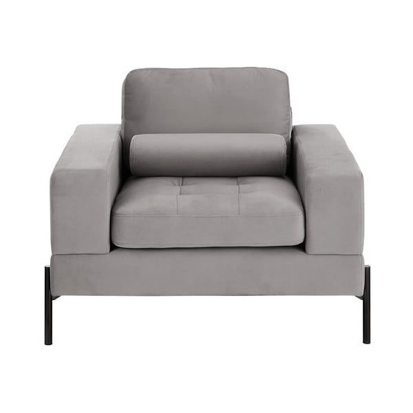 Jasnoszary fotel Versailles – Ropez