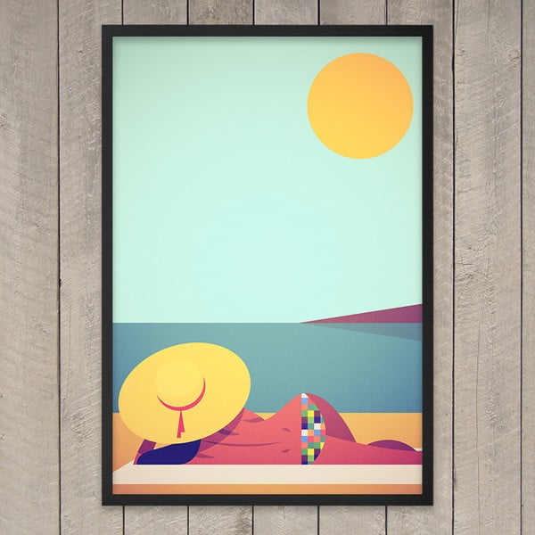 Plakat "J'adore Le Soleil", 29,7x42 cm