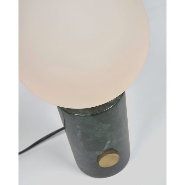 Zielona lampa stołowa ze szklanym kloszem (wys. 29 cm) Lonela – Kave Home-image-2