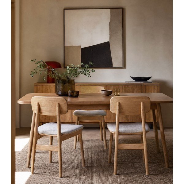 Beżowo-naturalne krzesło Livo – Unique Furniture-image-3