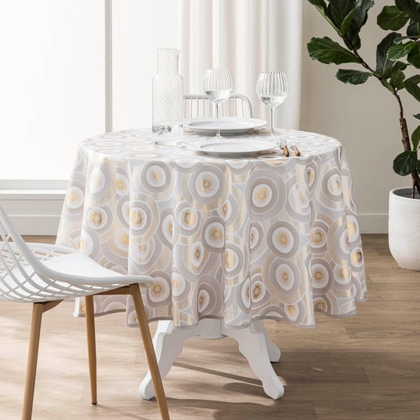 Obrus ø 180 cm Eclipse – douceur d'intérieur-image-2