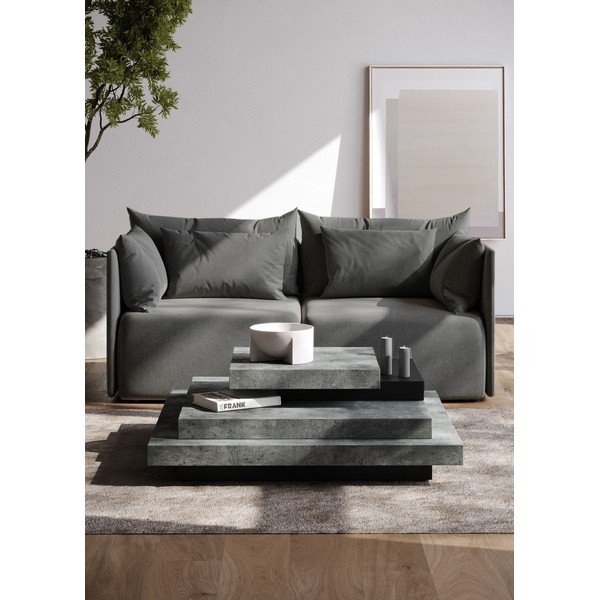 Antracytowa sofa 190 cm Dune – TemaHome-image-3