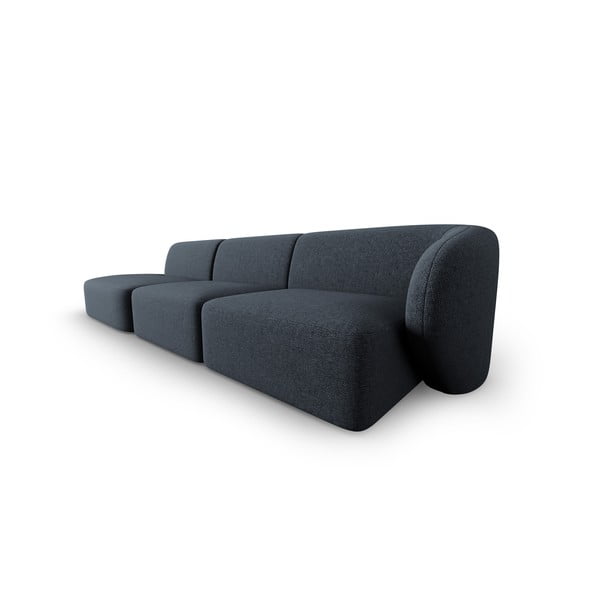 Niebieska sofa 302 cm Shane – Micadoni Home-image-1