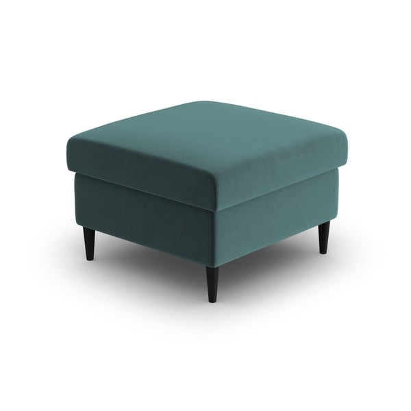 Morski aksamitny podnóżek Kyoto – Cosmopolitan Design-image-2