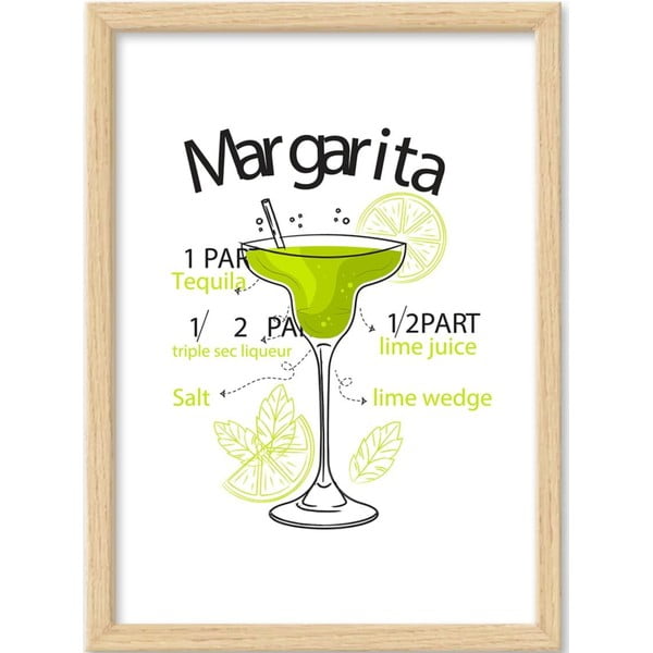 Plakat w ramie 40x55 cm Margarita – Wallity