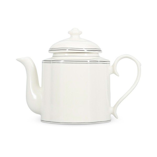 Biały dzbanek do herbaty new bone china 1,3 l Odette – S|P Collection