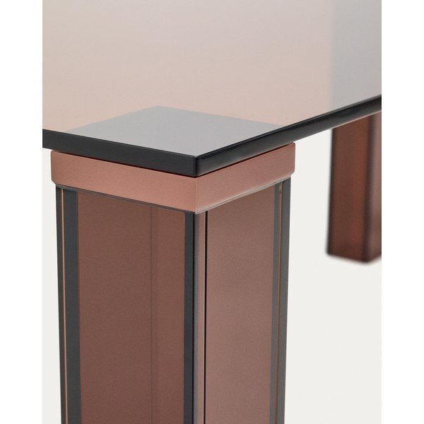 Szklany stół 100x200 cm Adularia – Kave Home-image-4