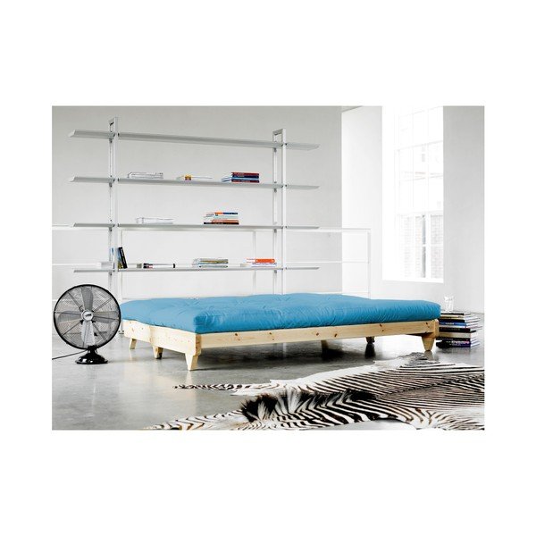 Sofa rozkładana Karup Fresh Raw/Horizon Blue-image-1