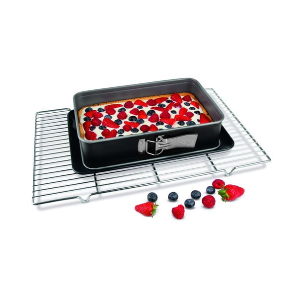 Metalowa kratka do studzenia ciasta Dr. Oetker Bake, 45x30 cm-image-1
