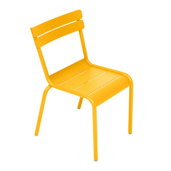 Żółte krzesło dziecięce Fermob Luxembourg
