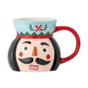 Kamionkowy kubek ze świątecznym motywem 370 ml Feast – Bloomingville