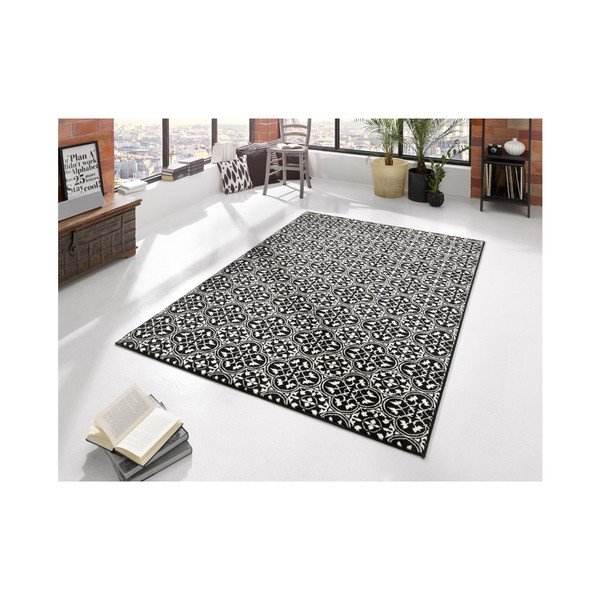 Czarny dywan Hanse Home Gloria Pattern, 200x290 cm-image-1