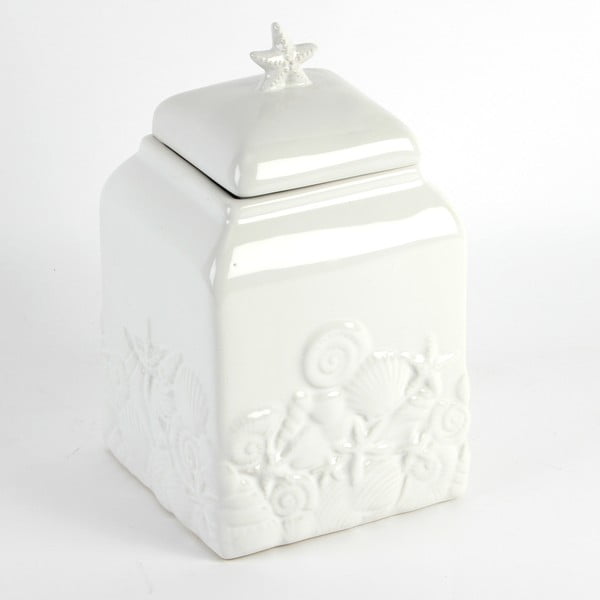 Biały pojemnik ceramiczny Juliana Home Botanica