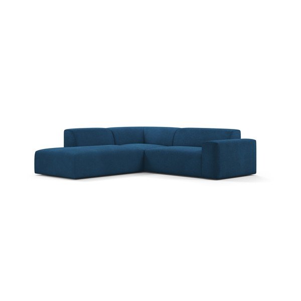Turkusowy sztruksowy narożnik Marie Claire Home Karen, 260 cm, lewostronny-image-2