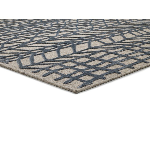 Niebiesko-beżowy dywan 230x160 cm Cata – Universal-image-2
