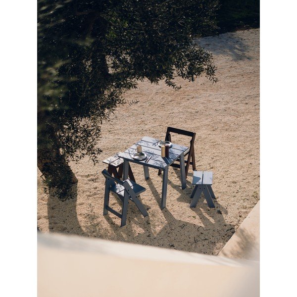 Niebieskie drewniane krzesło ogrodowe Navo – noo.ma-image-3