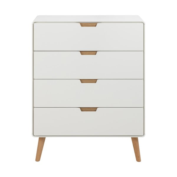 Biała komoda 80x100x40 cm Lowell – Actona