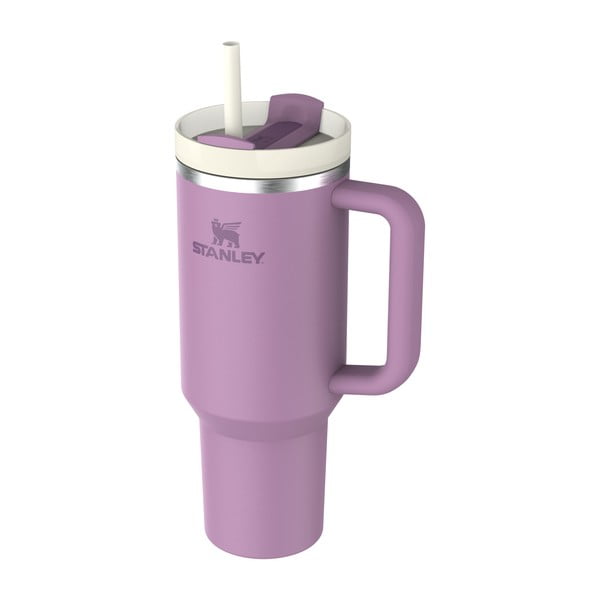 Fioletowy termos ze słomką ze stali nierdzewnej 1,18 l Quencher H2.0 FlowState Tumbler Lilac – Stanley-image-2