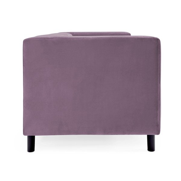 Jasnofioletowa sofa Vivonita Milo, 140 cm-image-1