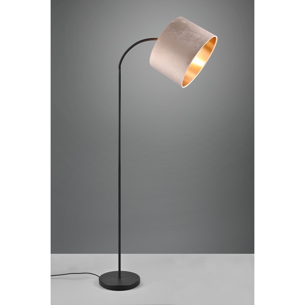 Czarno-beżowa lampa stojąca (wys. 205 cm) Julieta – Trio (zdjęcie 3)