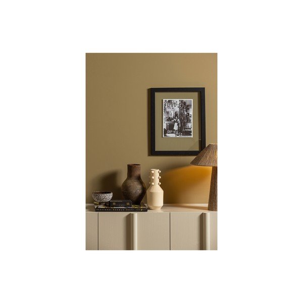 Kremowa niska komoda modułowa z litego drewna sosnowego 200x85 cm Basu – WOOOD-image-4