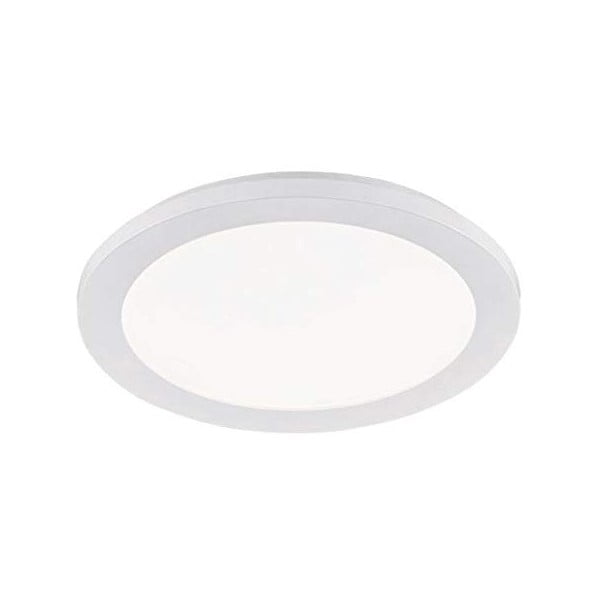 Biała lampa sufitowa LED Trio Camillus, średnica 26 cm