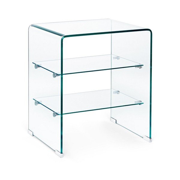 Szklany stolik 40x50 cm Iride – Bizzotto-image-2