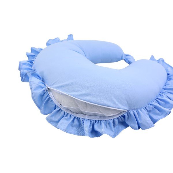 Niebieska poduszka do karmienia – Mila Home-image-3