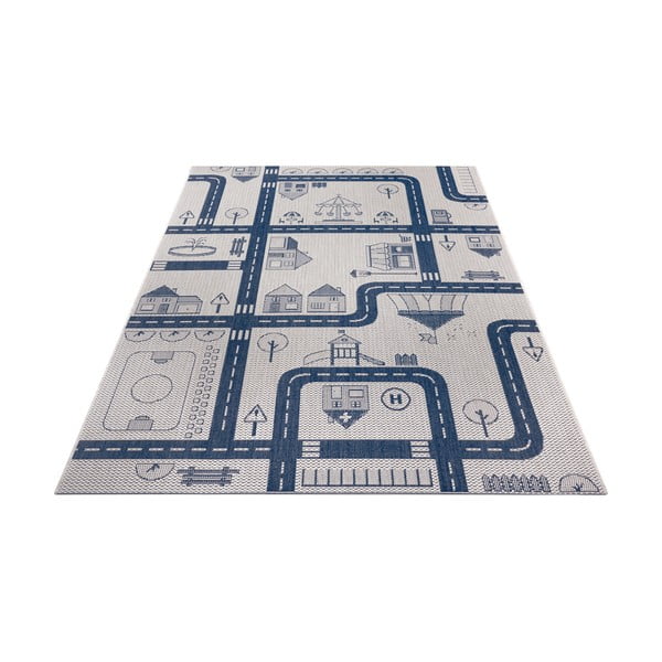 Niebieski dywan dla dzieci Ragami City, 120x170 cm-image-3