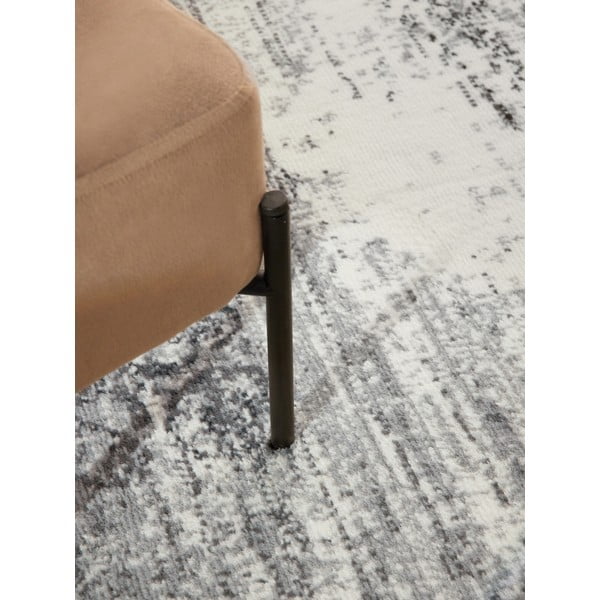 Szary/kremowy okrągły dywan ø 160 cm Gloria Lydia – Hanse Home-image-3