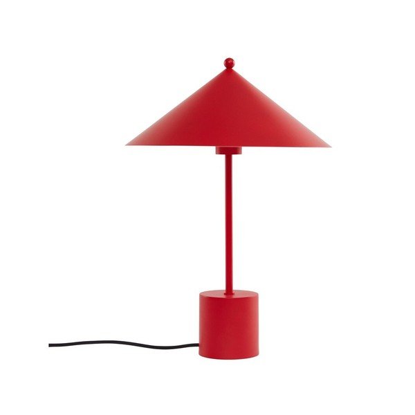 Czerwona metalowa lampa stołowa (wysokość 50 cm) Kasa – OYOY Living Design
