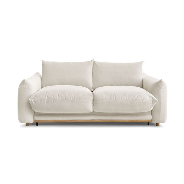 Kremowa rozkładana sofa 214 cm Ernest – Bobochic Paris