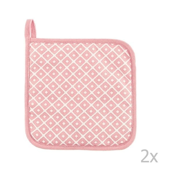 Bawełniane rękawice kuchenne zestaw 2 szt. Geo – Tiseco Home Studio-image-1