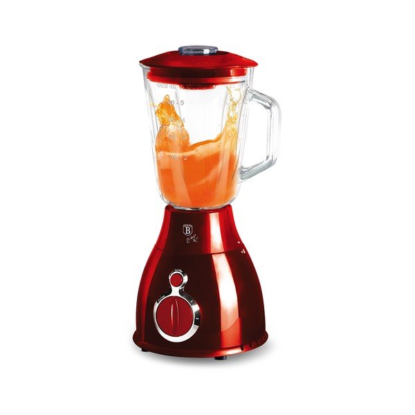 Czerwony blender kielichowy Burgundy Metallic Line – BerlingerHaus-image-2