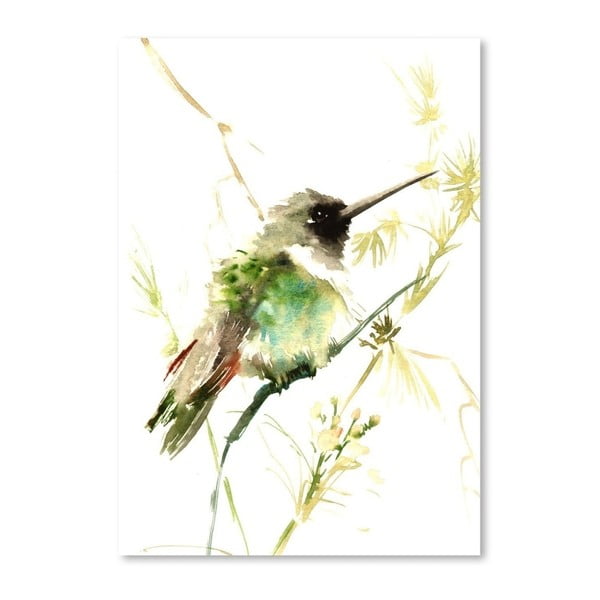 Autorski plakat Humming Bird Suren Nersisyan, 30x21 cm