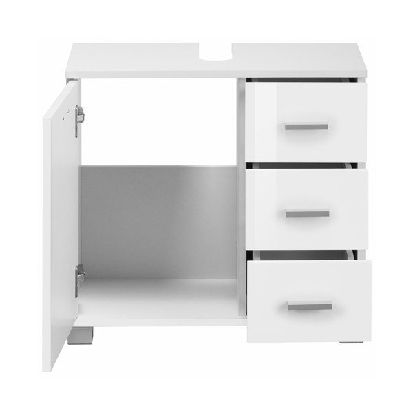 Biała szafka pod umywalkę Støraa Rhonda-image-2