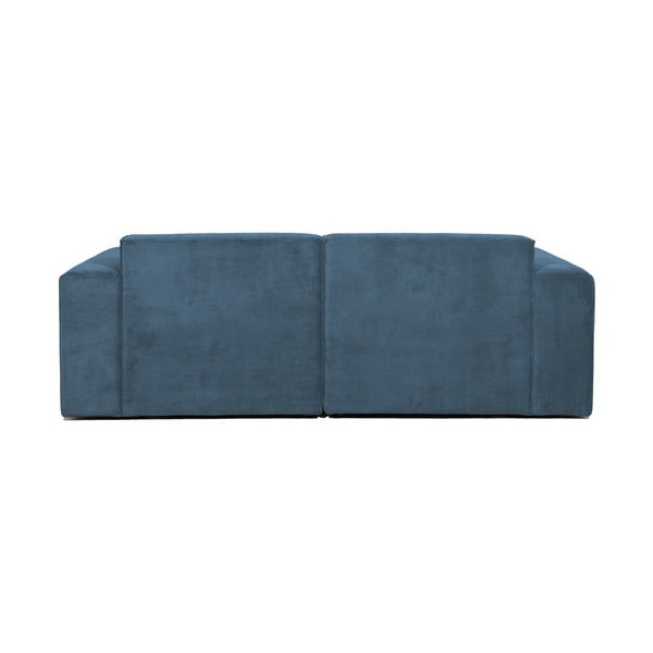 Niebieska sztruksowa sofa 202 cm Sting – Scandic-image-2