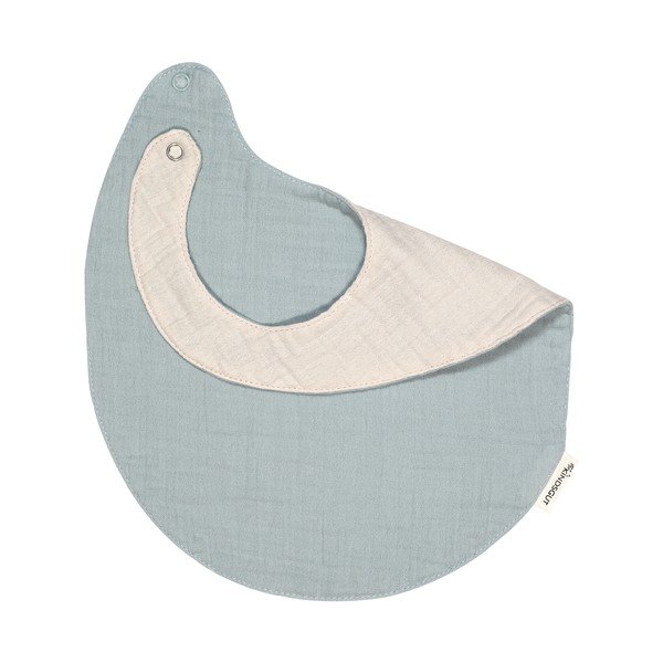 Szary muślinowy śliniak Kindsgut Oslo-image-3