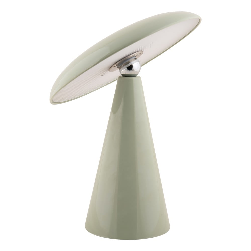 Jasnozielona lampa stołowa LED ze ściemniaczem (wysokość 26 cm) Phoebe – Leitmotiv
