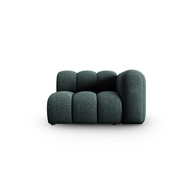 Turkusowy moduł sofy (prawostronny) Lupine – Micadoni Home