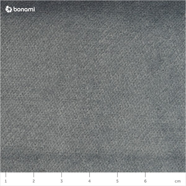 Niebieskoszare dwuosobowe łóżko ze stelażem i schowkiem DlaSpania Leda, 180x200 cm-image-1