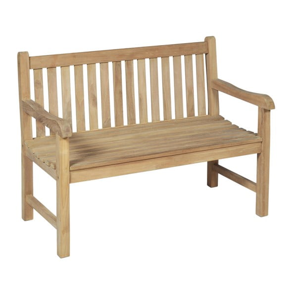 Ogrodowa ławka 2-osobowa z drewna tekowego ADDU Solo