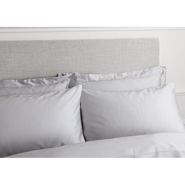 Szara pościel z satyny bawełnianej Bianca Classic, 135x200 cm-image-2