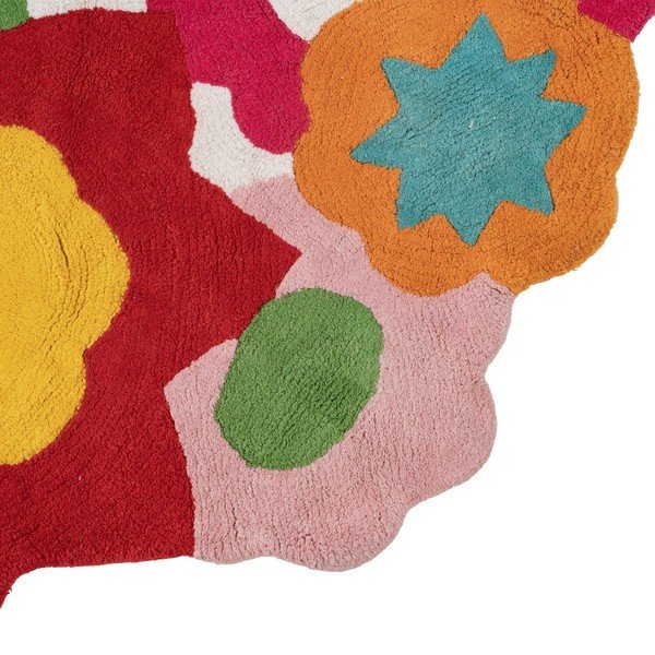 Bawełniany dywan dziecięcy ø 150 cm Flowers – Ixia-image-4