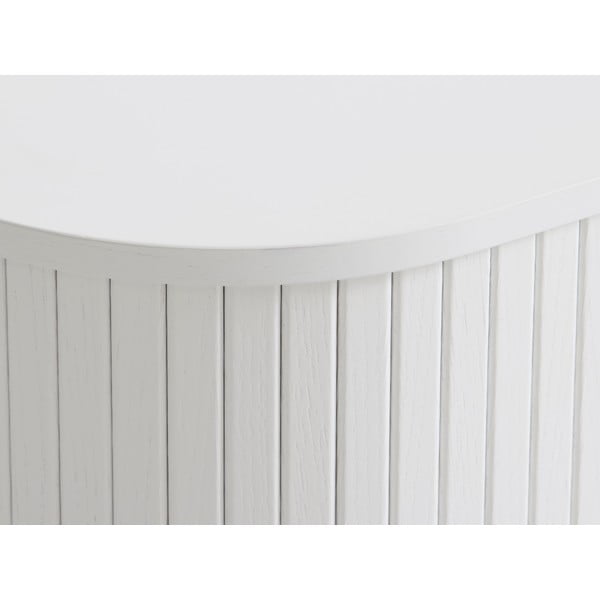 Biała szafka z drzwiami przesuwnymi 100x118x40 cm Nola – Unique Furniture-image-4