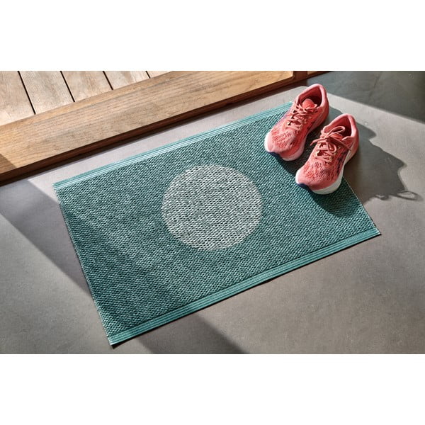 Turkusowy dywan odpowiedni na zewnątrz 70x120 cm Vera Pop Jade – Pappelina-image-3