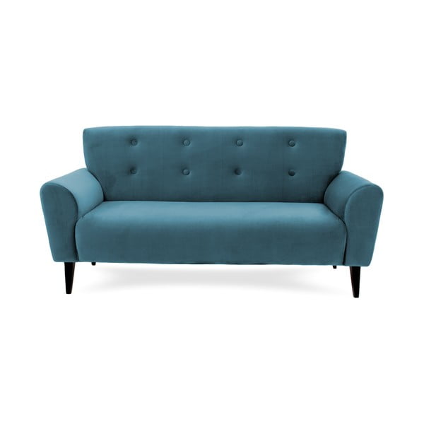 Niebieska sofa trzyosobowa Vivonita Klara