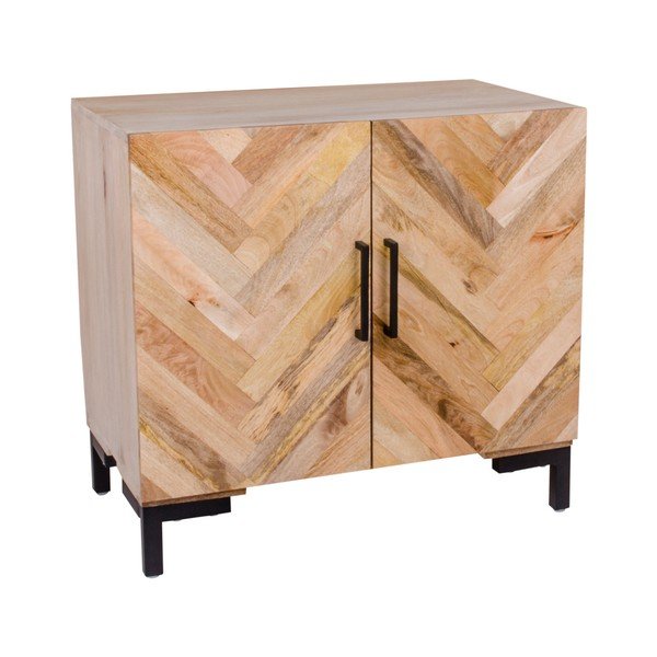 Komoda dwudrzwiowa z drewna mangowego House Nordic Calto-image-3