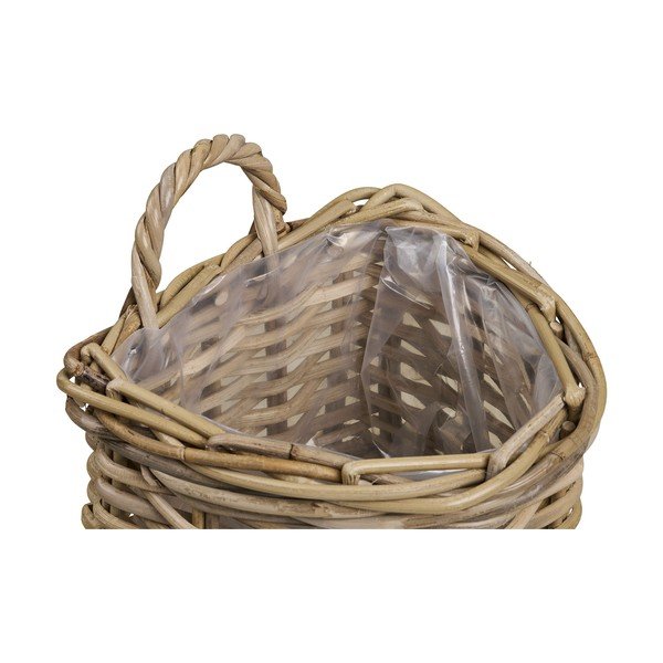 Rattanowa wisząca osłonka na doniczkę na zioła Keli – House Nordic-image-3